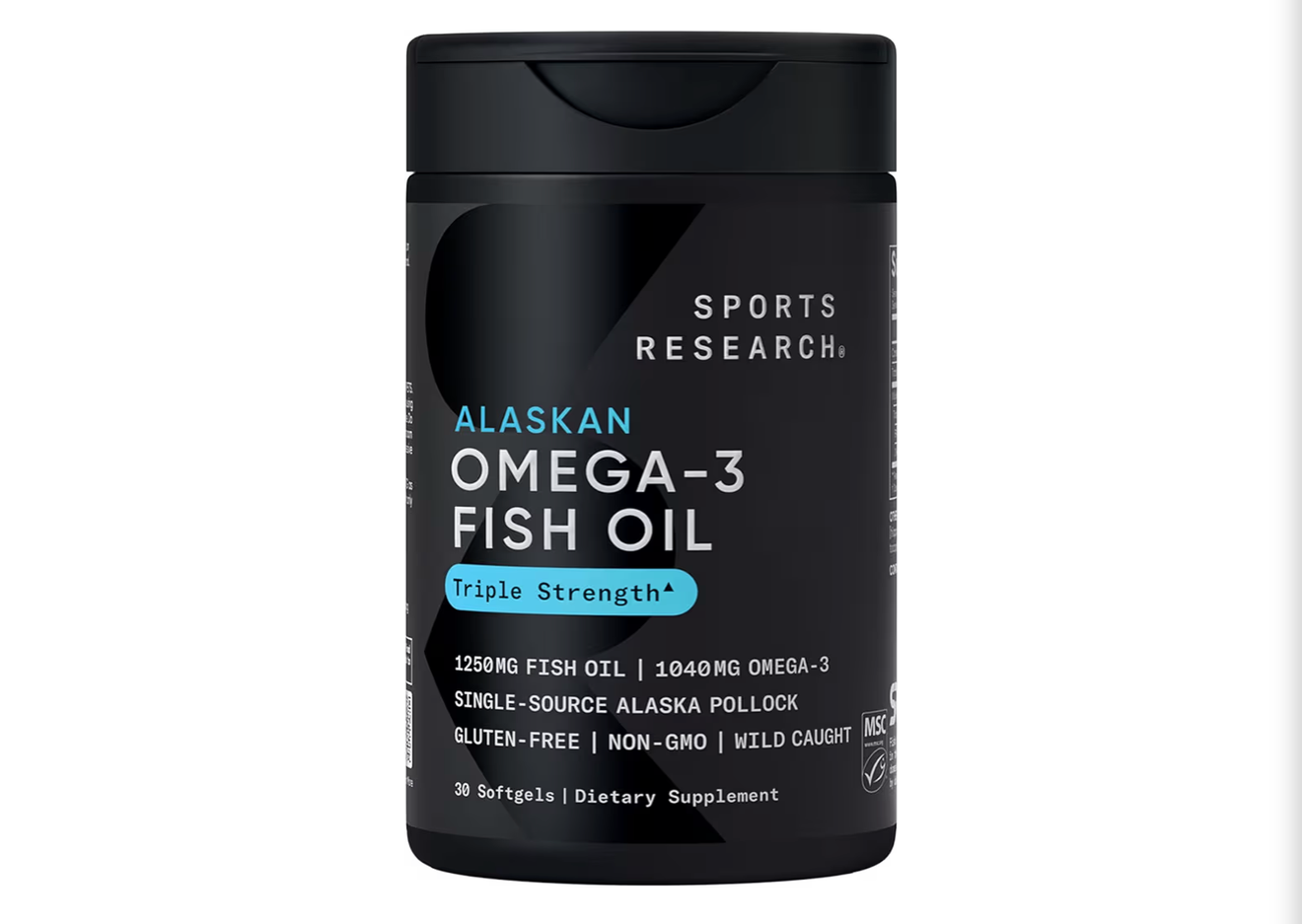Sports Research Omega-3 Fish Oil